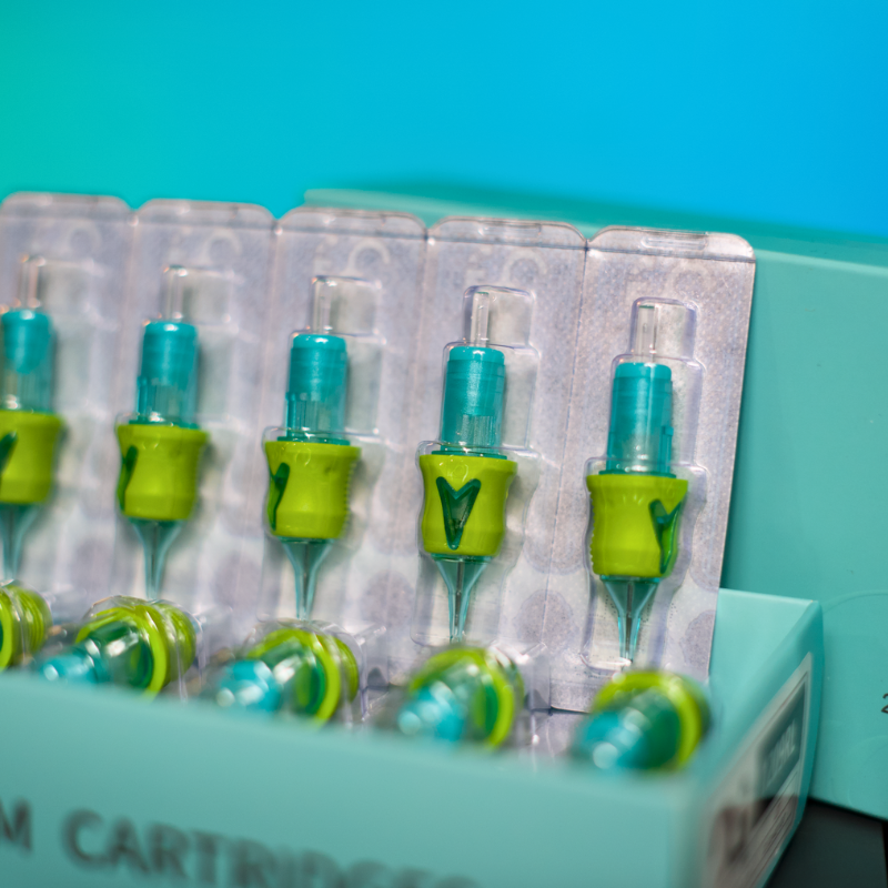 Aiguille Tatouage OG Blue 0,25 mm (20 Pièces)