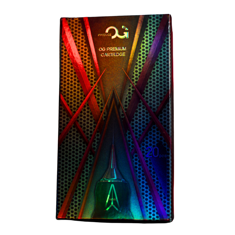 Aiguille Tatouage OG Red 0.25 mm (20 Pièces)