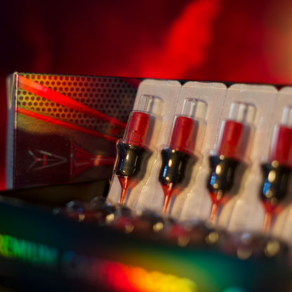 Aiguille Tatouage OG Red 0.25 mm (20 Pièces)