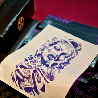 Liasse de transfert sans fil Fury (Tattoo Transfer)