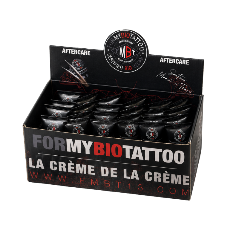 PACK Spécial Shop AFTERCARE – 24 TUBES DE BAUME TATTOO BIO & VEGAN (15 ml)